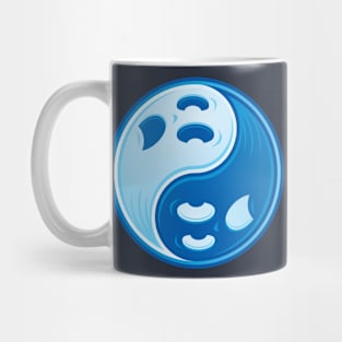 Ghost Yin Yang Mug